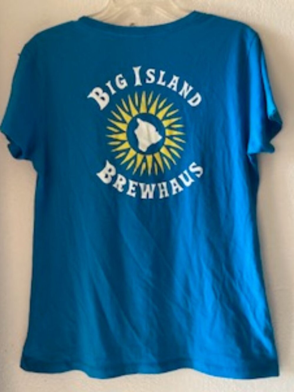 BIG ISLAND BREWHAUS SHIRT SUN LOGO WAIMEA HAWAII ALOHA ARTISAN CRAFT BREW ALE XL